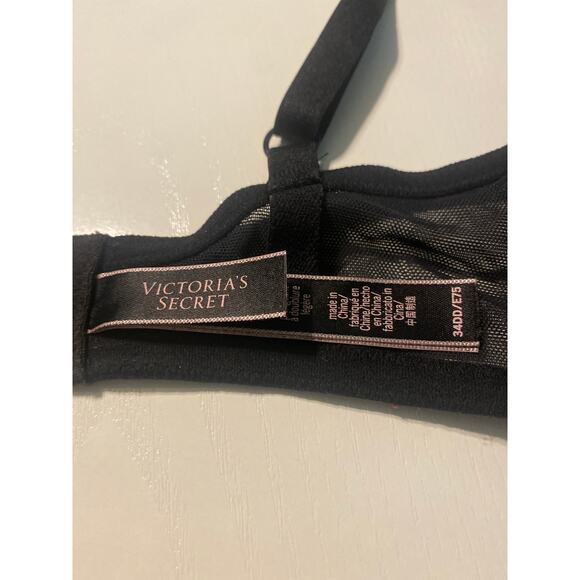34DD Victoria’s Secret black bra - Picture 5 of 8